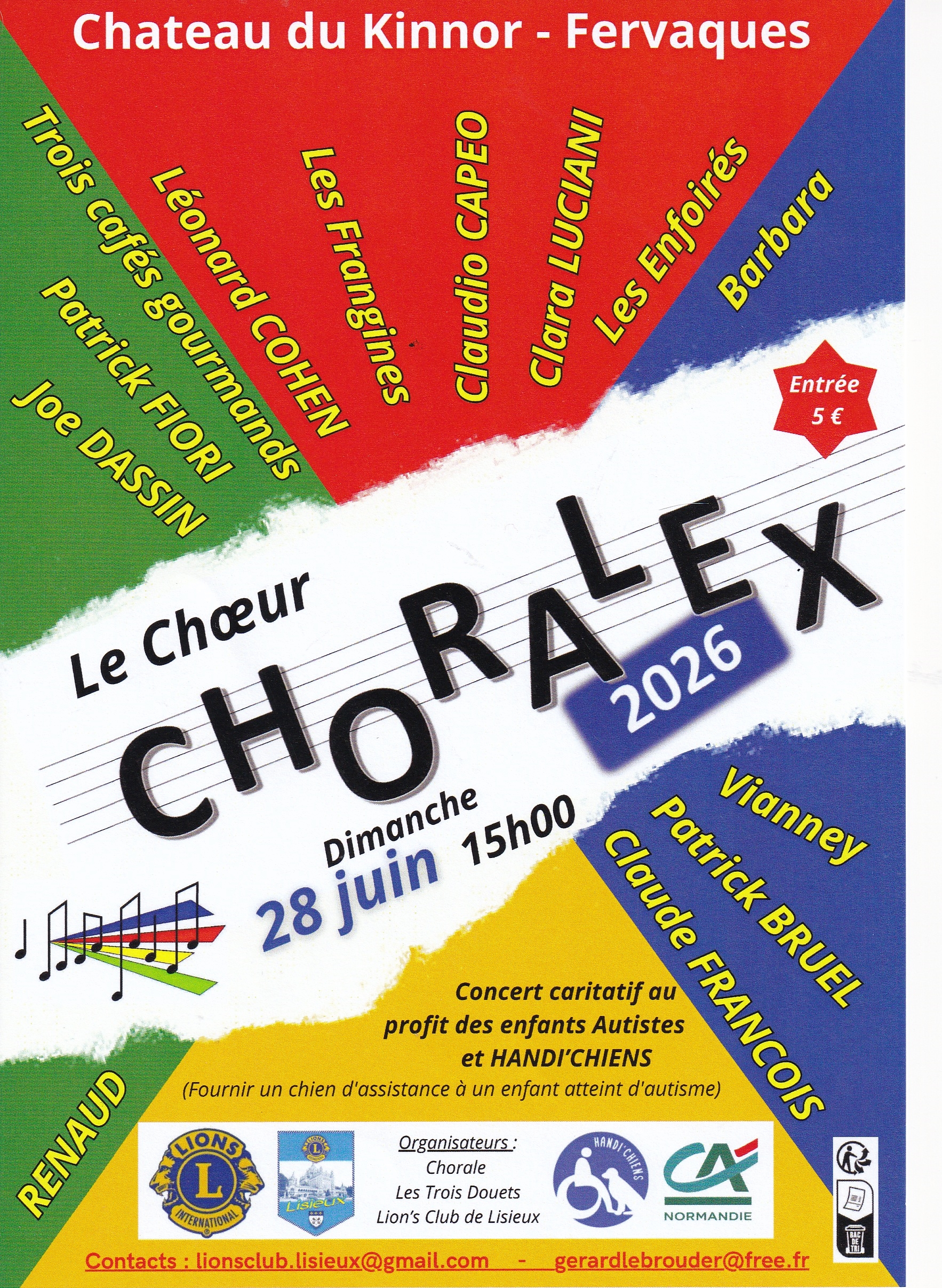 Affiche Lions Club